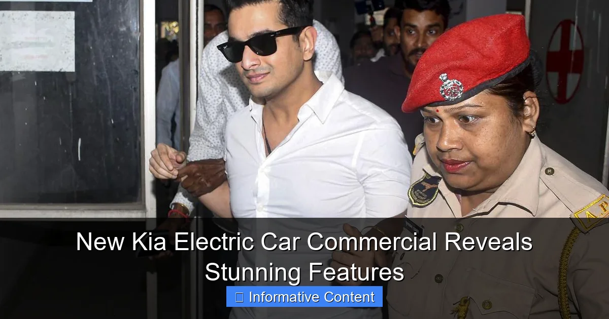 New Kia Electric Car Commercial Reveals Stunning Features