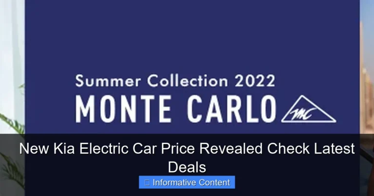 New Kia Electric Car Price Revealed Check Latest Deals