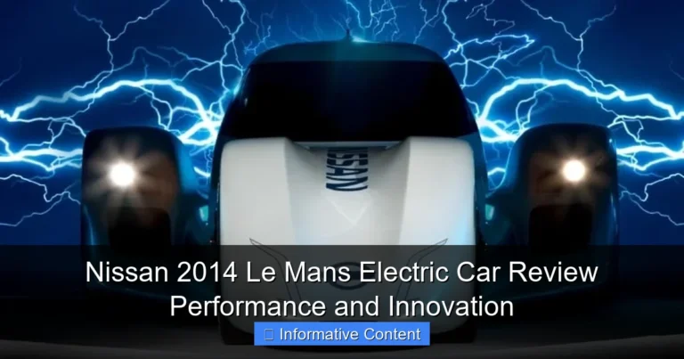 Nissan 2014 Le Mans Electric Car Review Performance and Innovation