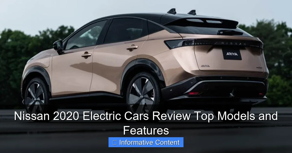 Nissan 2020 Electric Cars Review Top Models and Features