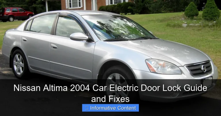 Nissan Altima 2004 Car Electric Door Lock Guide and Fixes