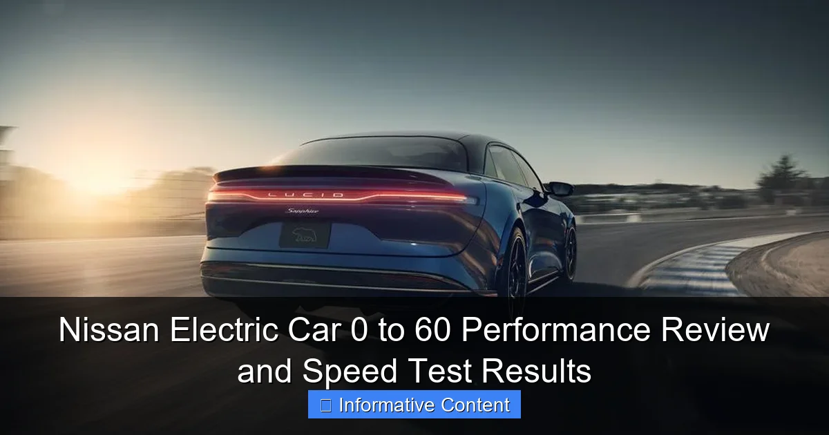 Nissan Electric Car 0 to 60 Performance Review and Speed Test Results