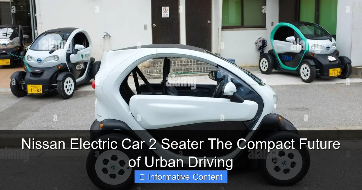 Nissan Electric Car 2 Seater The Compact Future of Urban Driving