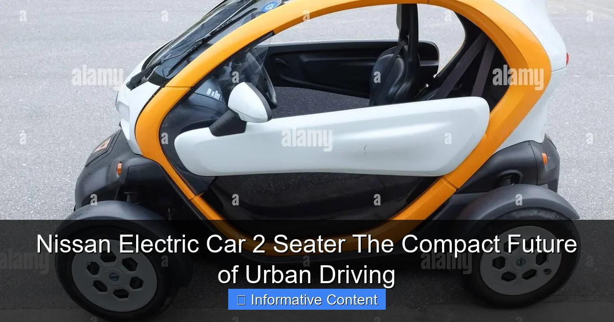 Nissan Electric Car 2 Seater The Compact Future of Urban Driving