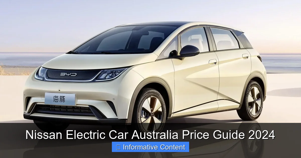 Nissan Electric Car Australia Price Guide 2024