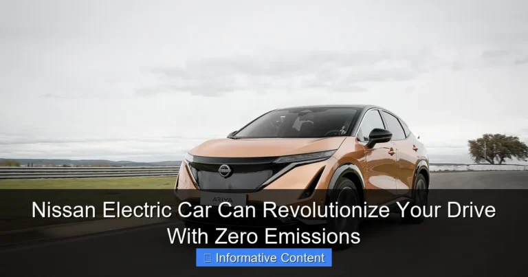 Nissan Electric Car Can Revolutionize Your Drive With Zero Emissions