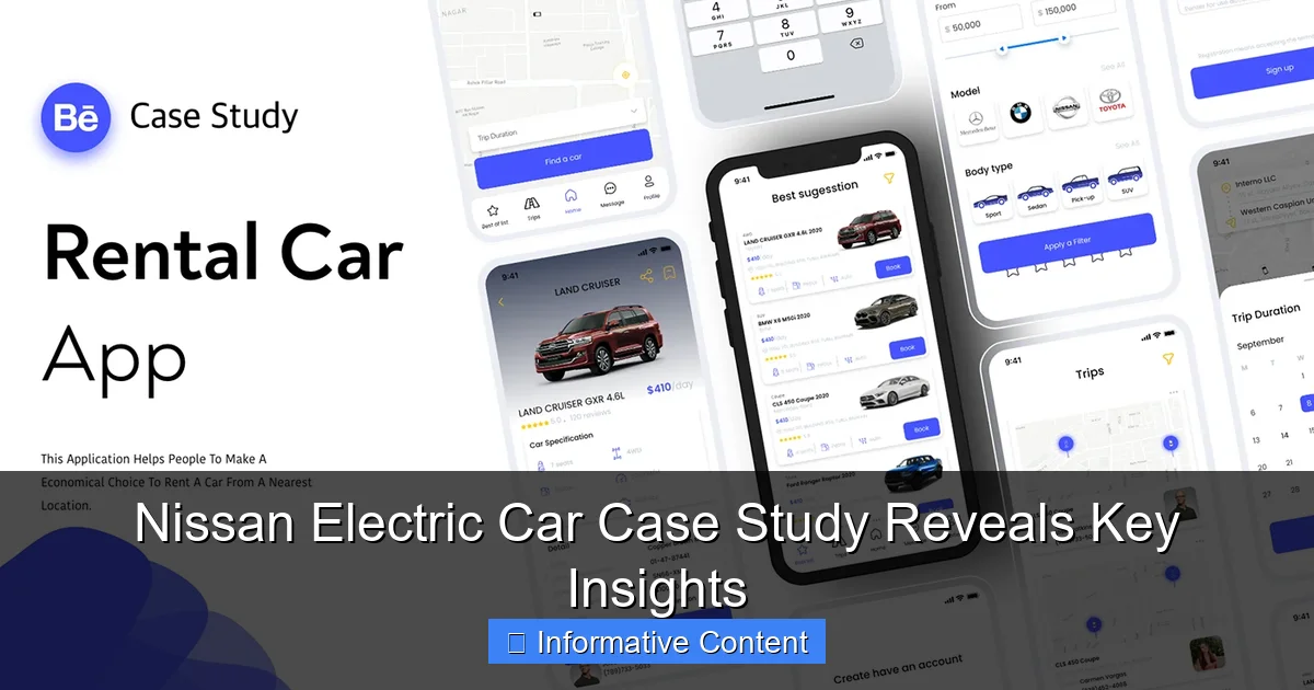 Nissan Electric Car Case Study Reveals Key Insights