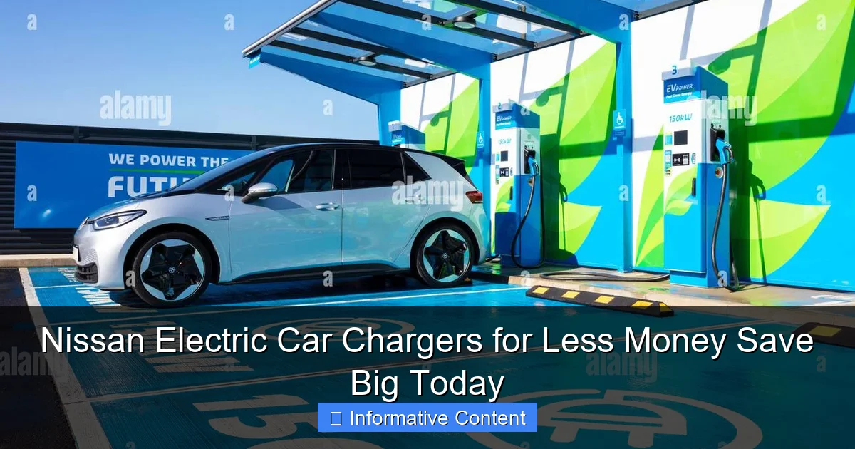 Nissan Electric Car Chargers for Less Money Save Big Today
