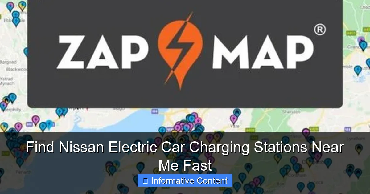 Find Nissan Electric Car Charging Stations Near Me Fast