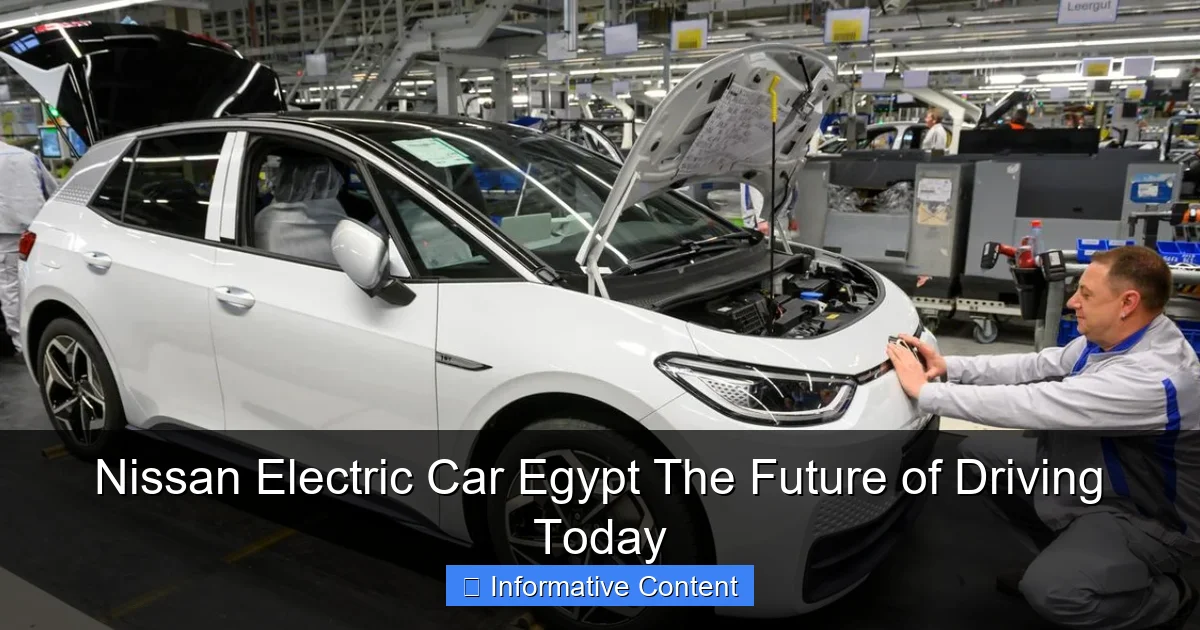 Nissan Electric Car Egypt The Future of Driving Today