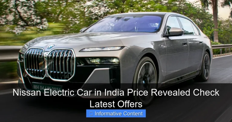 Nissan Electric Car in India Price Revealed Check Latest Offers