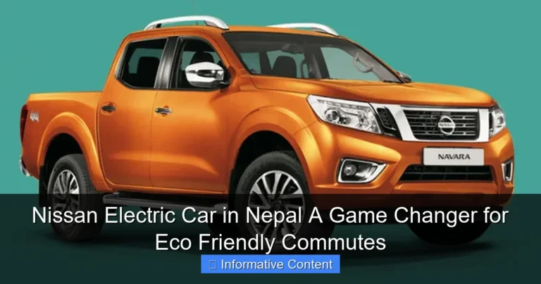 Nissan Electric Car in Nepal A Game Changer for Eco Friendly Commutes