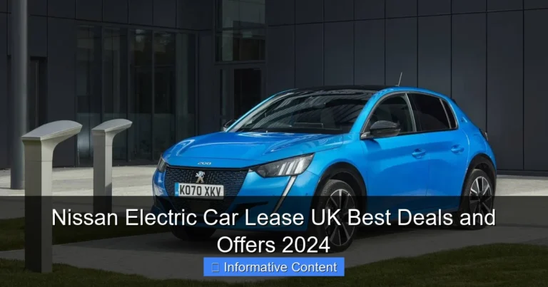 Nissan Electric Car Lease UK Best Deals and Offers 2024