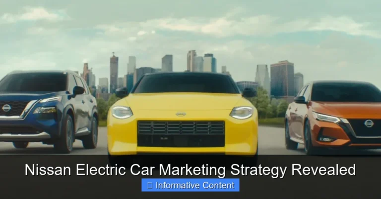 Nissan Electric Car Marketing Strategy Revealed