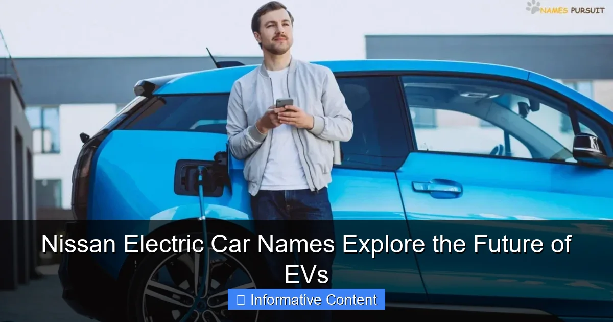 Nissan Electric Car Names Explore the Future of EVs