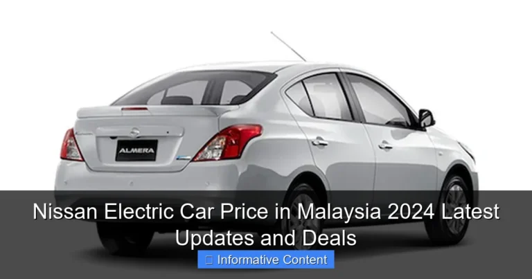 Nissan Electric Car Price in Malaysia 2024 Latest Updates and Deals