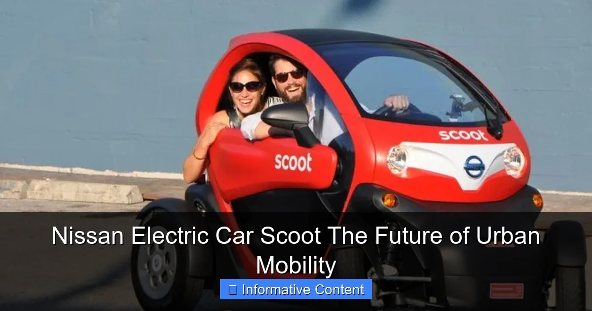 Nissan Electric Car Scoot The Future of Urban Mobility