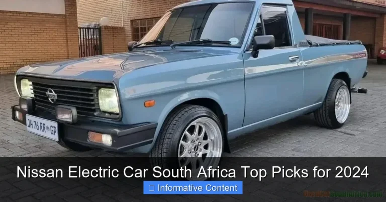 Nissan Electric Car South Africa Top Picks for 2024