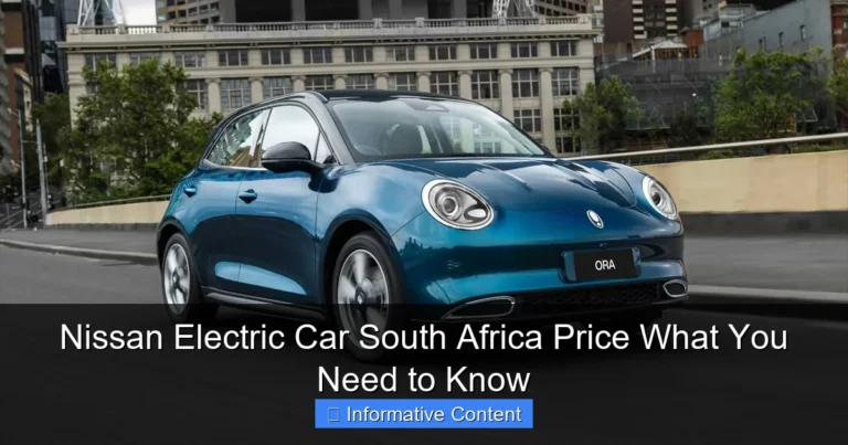 Nissan Electric Car South Africa Price What You Need to Know