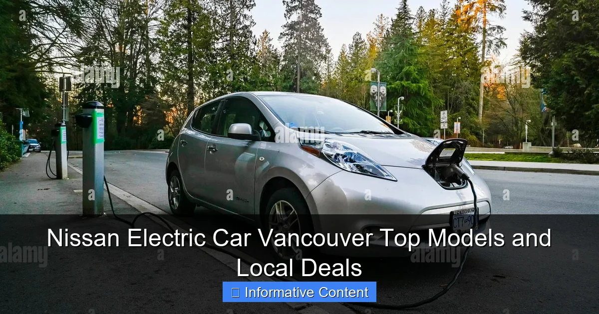 Nissan Electric Car Vancouver Top Models and Local Deals