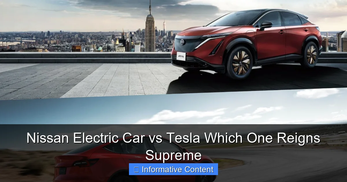 Nissan Electric Car vs Tesla Which One Reigns Supreme