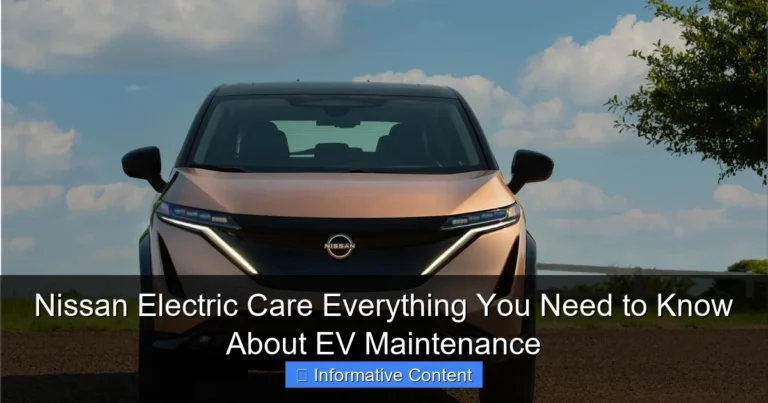 Nissan Electric Care Everything You Need to Know About EV Maintenance