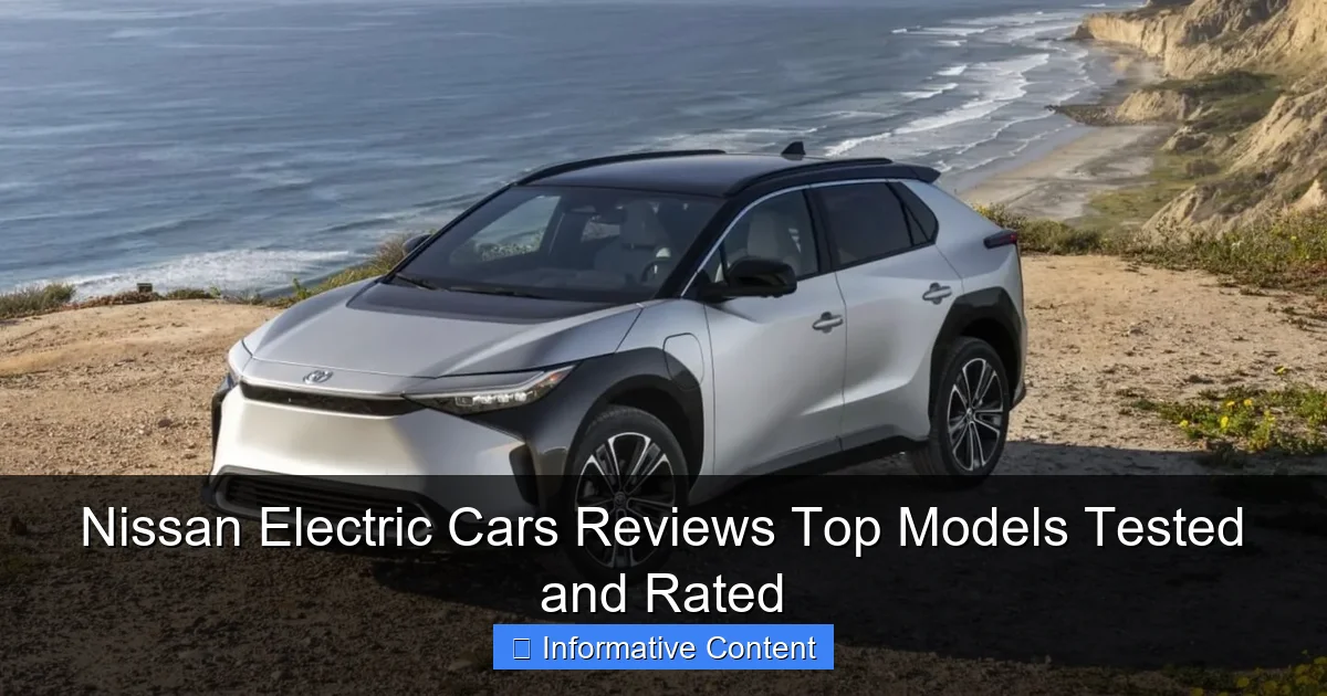 Nissan Electric Cars Reviews Top Models Tested and Rated