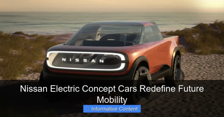 Nissan Electric Concept Cars Redefine Future Mobility