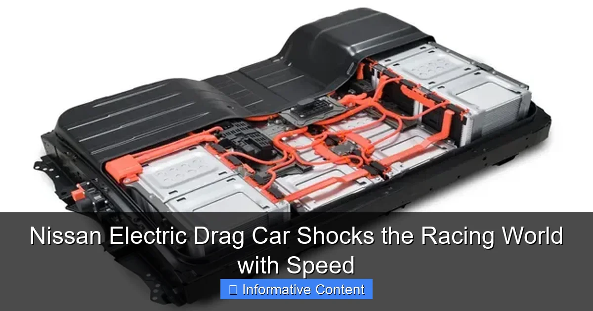 Nissan Electric Drag Car Shocks the Racing World with Speed