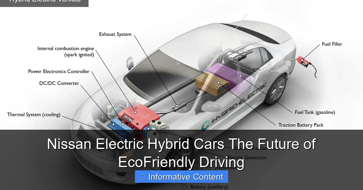 Nissan Electric Hybrid Cars The Future of EcoFriendly Driving