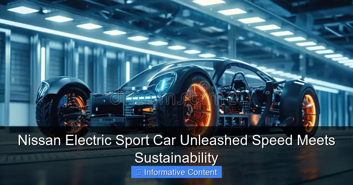 Nissan Electric Sport Car Unleashed Speed Meets Sustainability