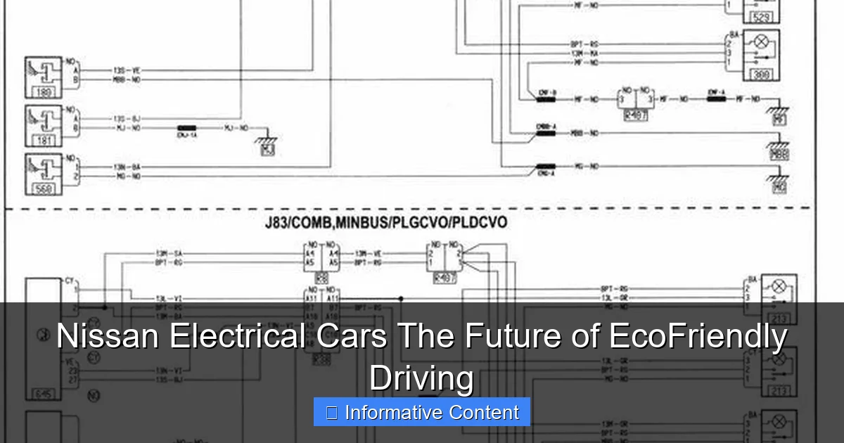 Nissan Electrical Cars The Future of EcoFriendly Driving