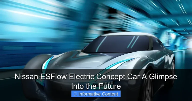 Nissan ESFlow Electric Concept Car A Glimpse Into the Future