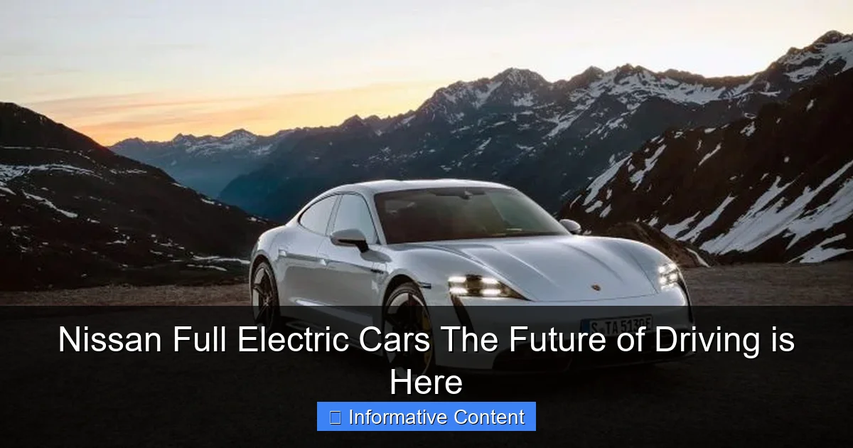 Nissan Full Electric Cars The Future of Driving is Here