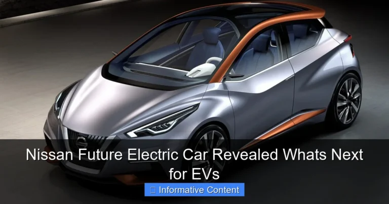 Nissan Future Electric Car Revealed Whats Next for EVs