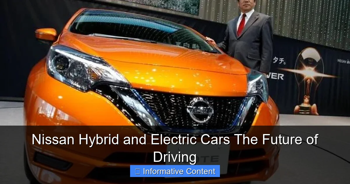 Nissan Hybrid and Electric Cars The Future of Driving