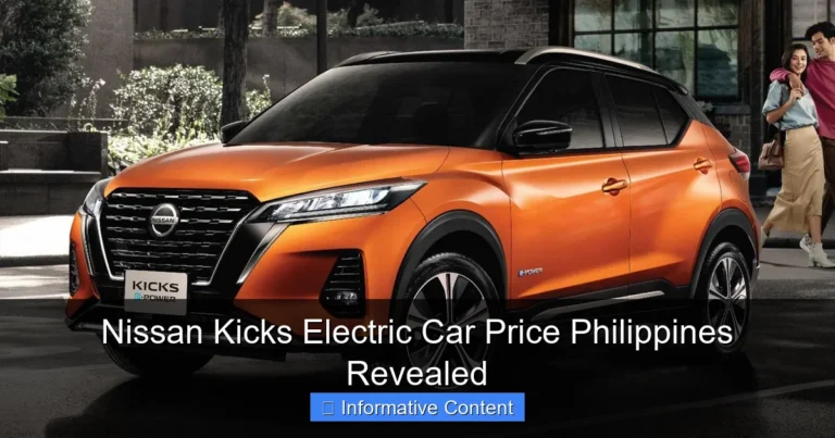 Nissan Kicks Electric Car Price Philippines Revealed