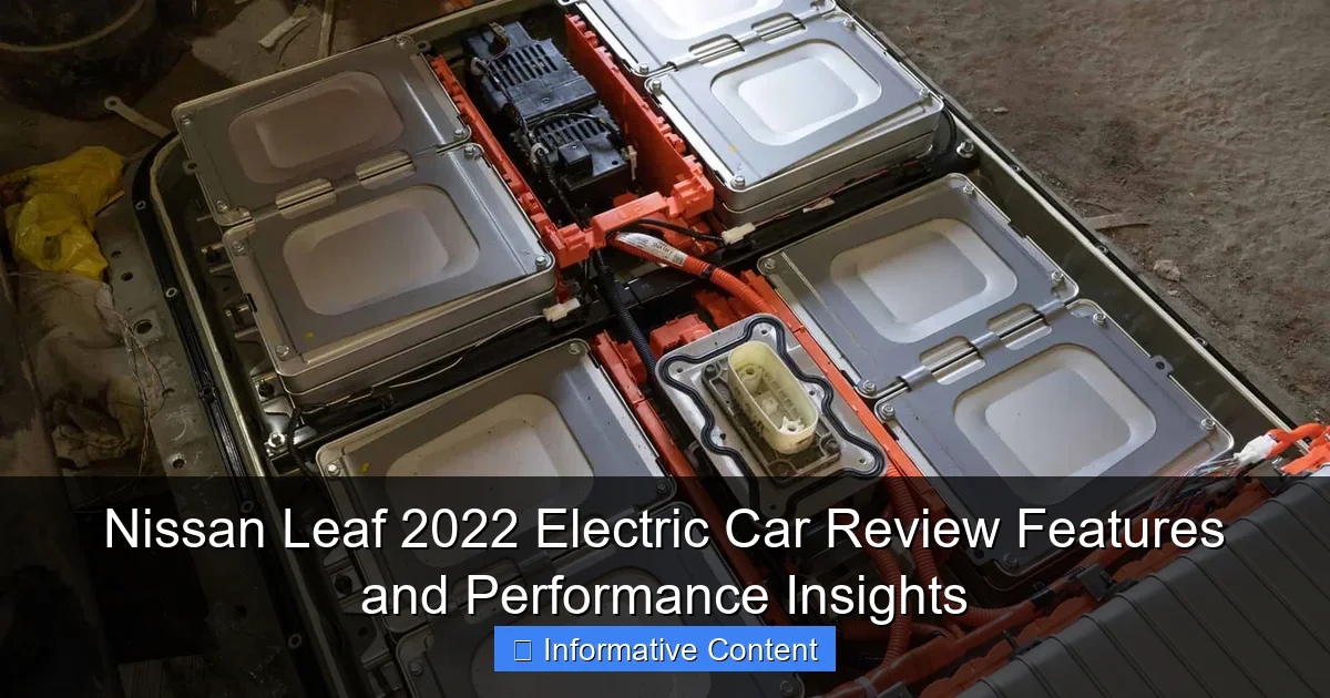Nissan Leaf 2022 Electric Car Review Features and Performance Insights