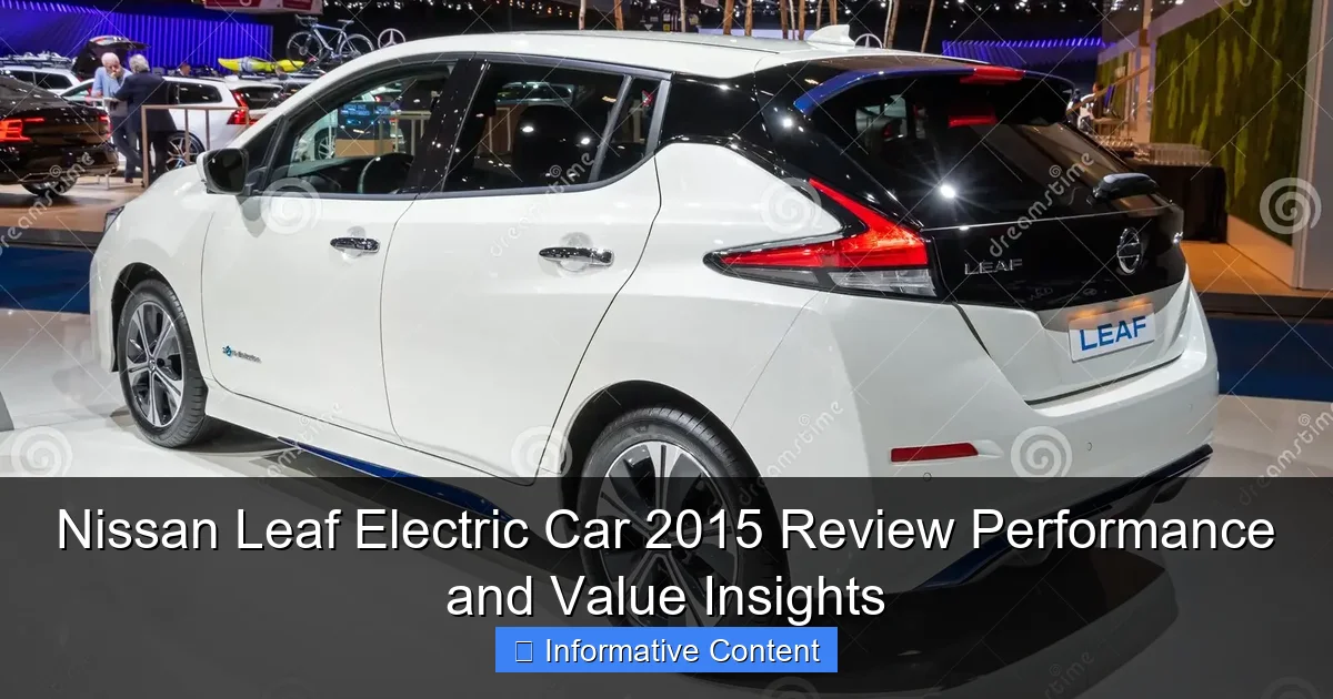 Nissan Leaf Electric Car 2015 Review Performance and Value Insights