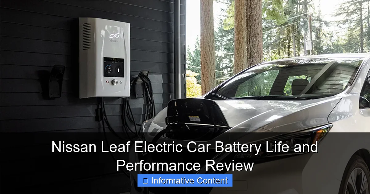 Nissan Leaf Electric Car Battery Life and Performance Review