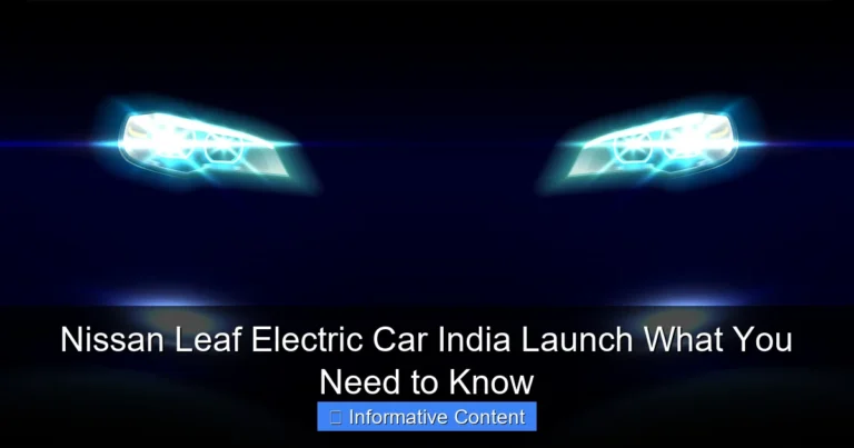 Nissan Leaf Electric Car India Launch What You Need to Know