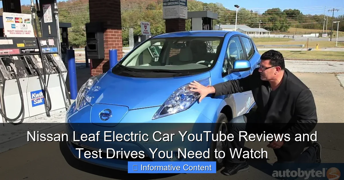 Nissan Leaf Electric Car YouTube Reviews and Test Drives You Need to Watch