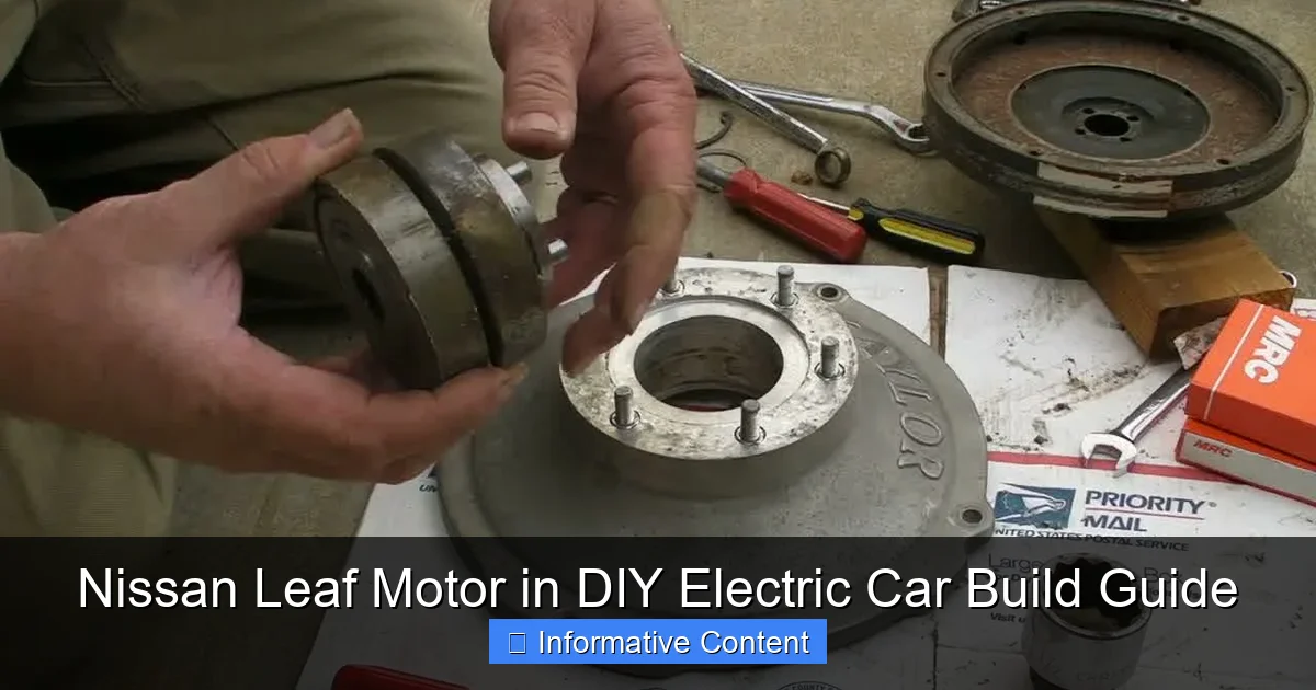 Nissan Leaf Motor in DIY Electric Car Build Guide