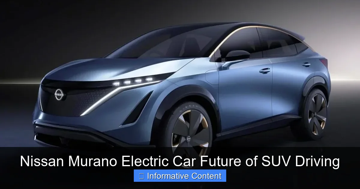 Nissan Murano Electric Car Future of SUV Driving