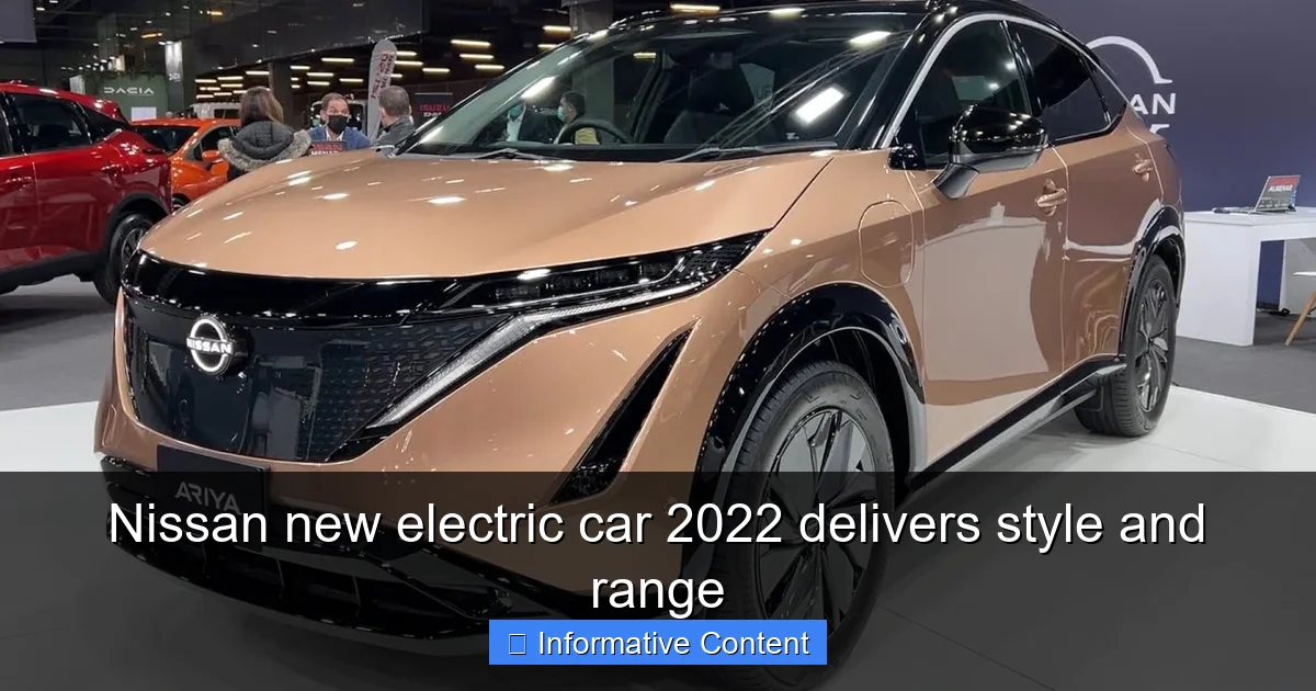 Nissan new electric car 2022 delivers style and range