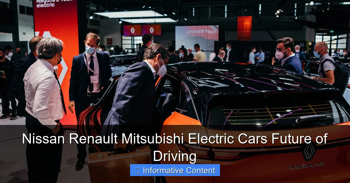 Nissan Renault Mitsubishi Electric Cars Future of Driving