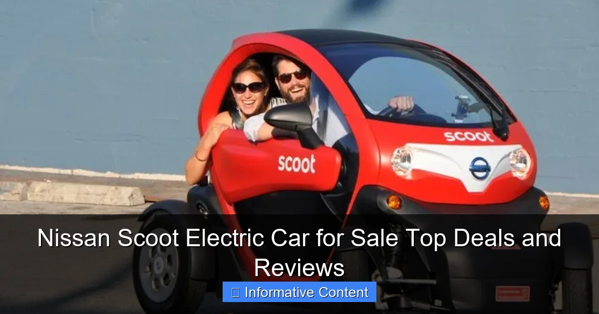 Nissan Scoot Electric Car for Sale Top Deals and Reviews