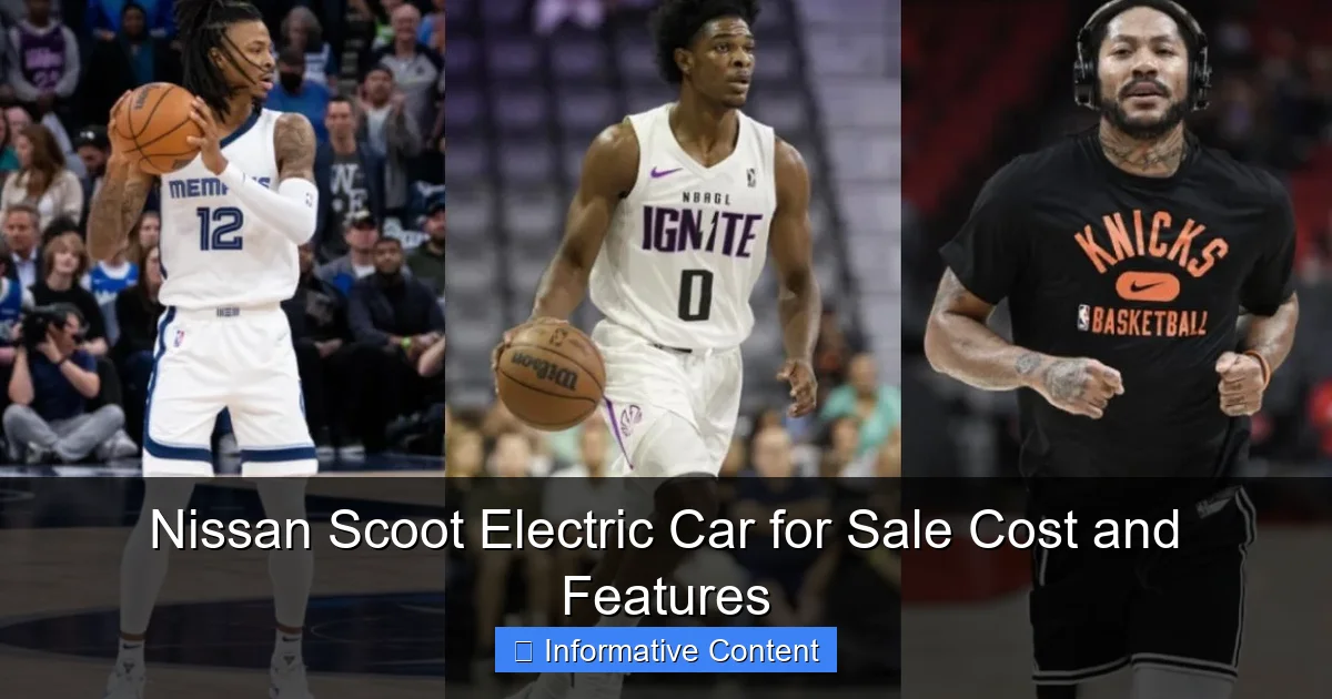 Nissan Scoot Electric Car for Sale Cost and Features