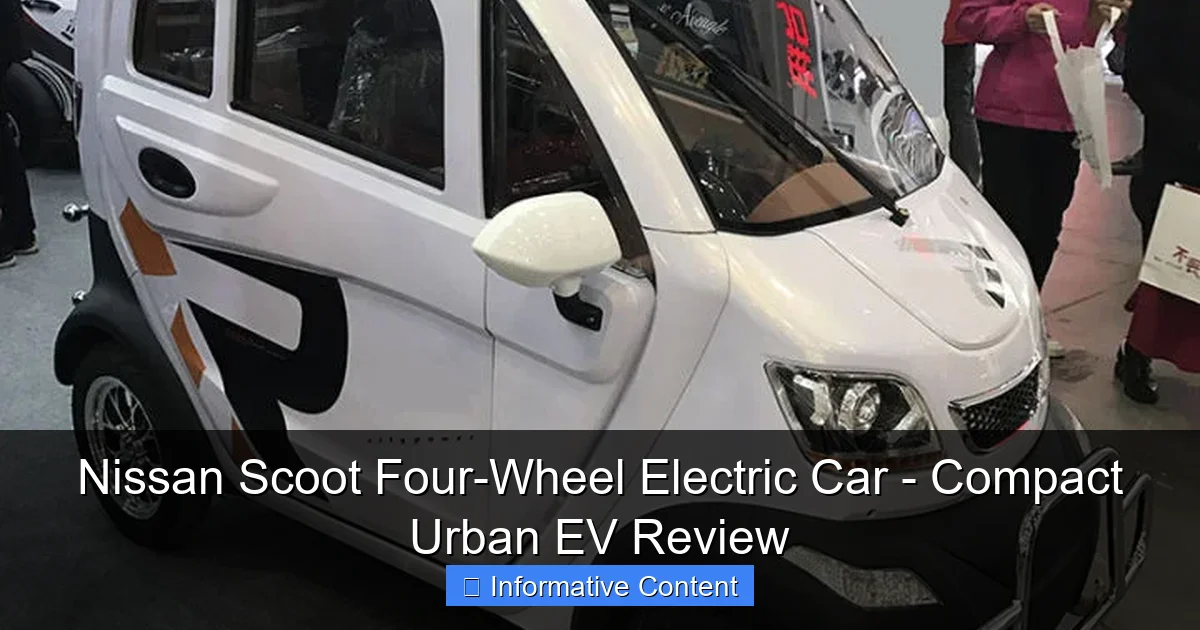 Nissan Scoot Four-Wheel Electric Car - Compact Urban EV Review