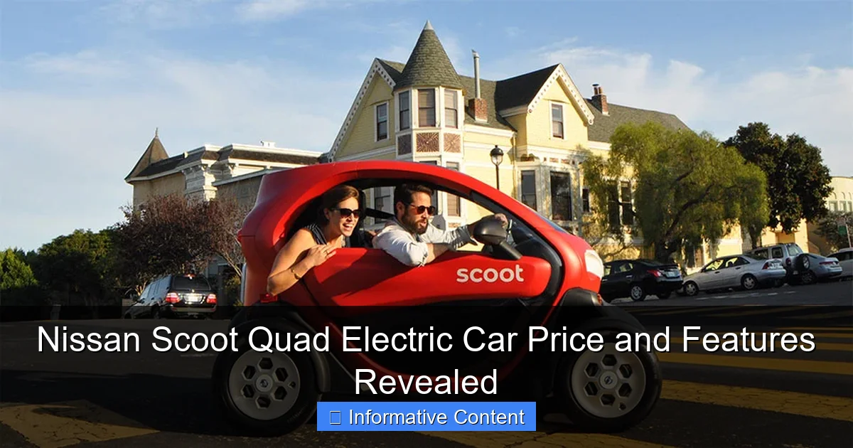 Nissan Scoot Quad Electric Car Price and Features Revealed